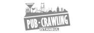 Pub Crawling İstanbul saydam logo