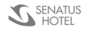 Senatus Hotel Sultanahmet beyaz küçük logosu