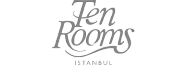 Ten Rooms Hotel İstanbul saydam logo